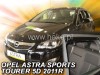 Ανεμοθραύστες Heko για Opel Astra J (2009+) combi - 4 τμχ. εμπρός και πίσω