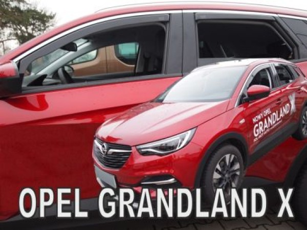 Ανεμοθραύστες Heko για Opel Grandland X (2017+) 4 πορτο - 4 τμχ. εμπρός και πίσω