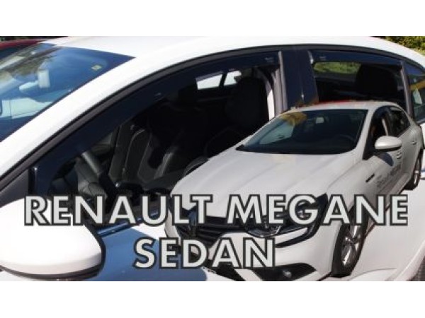 Ανεμοθραύστες Heko για Renault Megane / Grand Coupe (2016+) 4 πορτο - 4 τμχ. εμπρός και πίσω