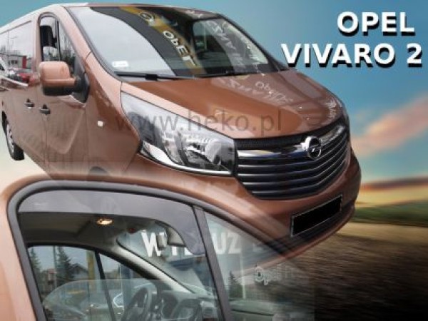 Ανεμοθραύστες Heko για Fiat Talento / Opel Vivaro II / Renault Traffic (2014+) μόνο για πάνω - 2 τμχ. εμπρός