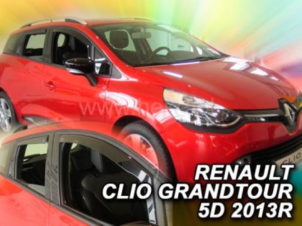 Ανεμοθραύστες Heko για Renault Clio Grandtour (2012+) 5 πορτο - 4 τμχ. εμπρός και πίσω