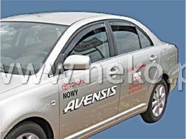 Ανεμοθραύστες Heko για Toyota Avensis (2003-2009) 5 πορτο , sedan - 4 τμχ εμπρός και πίσω