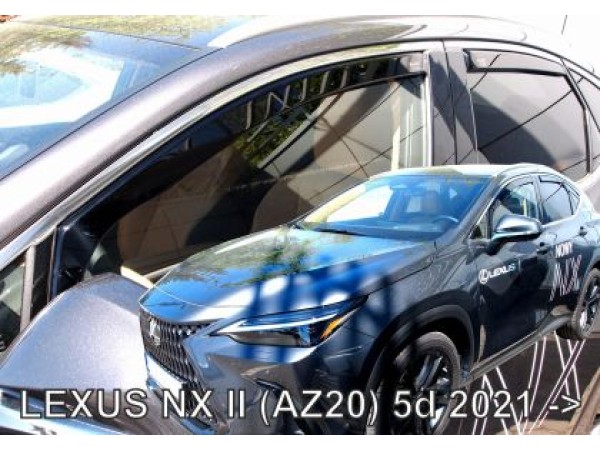 Ανεμοθραύστες Heko για Lexus NX II (AZ20) (2021+) 5 πορτο - 4 τμχ. εμπρός και πίσω