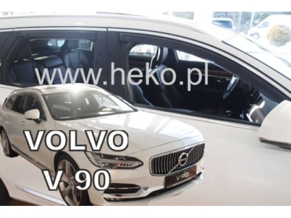 Ανεμοθραύστες Heko για Volvo S90 (2016+) sedan - 4 τμχ εμπρός και πίσω