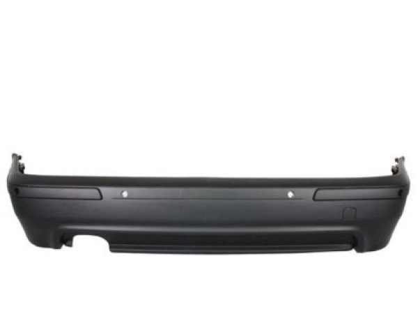 Πίσω προφυλακτήρας για BMW E39 sedan M5 (1995-2003) - M5 με μονό diffuser με ανοίγματα για parctronic - JOM