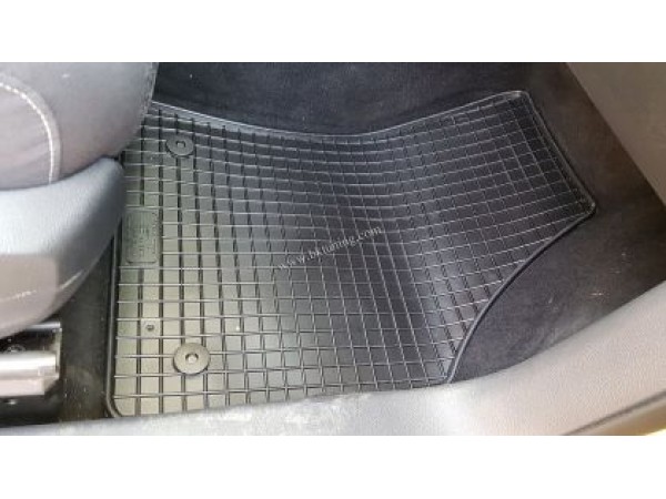 Λαστιχένια πατάκια Petex για VW Caddy (2004+) - 2 τμχ. εμπρός - 2τμχ.