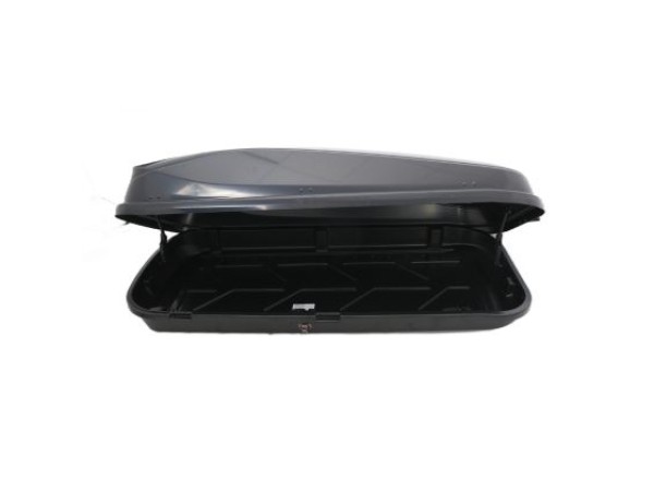 Μπαγκαζιέρα οροφής Junior Easy180x78x40cm με μονόπλευρο άνοιγμα και κλειδί, 430 λίτρα - μαύρη γυαλιστερή