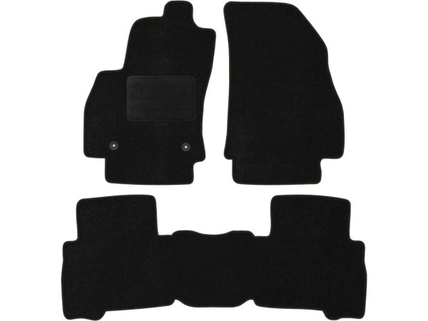 Πατάκια μοκέτα για Peugeot Bipper 2007-2018 - Texer Basic - 3τμχ.