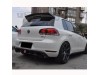 Αεροτομή οροφής για Volkswagen Golf 5 (2003-2008) - GTI / Opel Astra H (2004-2008) GTC - μαύρη γυαλιστερή