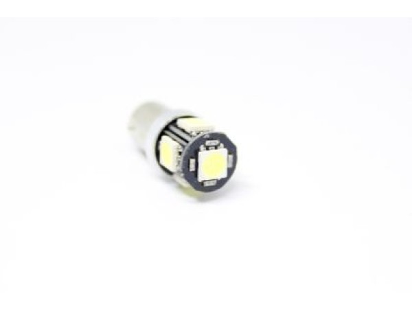 Led λάμπα τύπου BA9S CANBUS με 5 SMD led - 1τμχ.