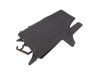 Λαστιχένια πατάκια Frogum για VW Transporter T5 T6 (2003+) - 3 θέσιο - 3τμχ.