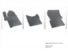 Λαστιχένια πατάκια Frogum για Mercedes Sprinter (2006+) / VW Crafter (2006+) - 3τμχ.