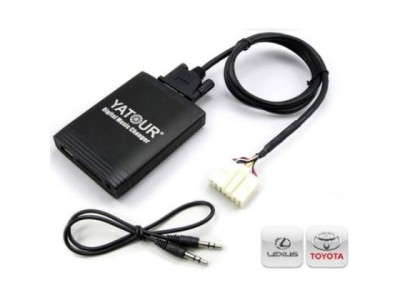 USB / MP3 Changer με Bluetooth* για Toyota Avalon / Avensis / Camry / Celica / Corolla / Hightlander / Land Cruiser / RAV4 / Tacoma / Tundra / Yaris / LEXUS ES, GS, GX, IS, LS, LX, RX, SC- με 5+7 pin port