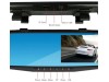 Βίντεο καταγραφέας 1080 FULL HD με 4,3" LCD οθόνη στον καθρέφτη και κάμερα οπισθοπορείας και καταγραφή