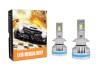 Led λάμπες Η7 για μεσαία ή μεγάλα φώτα 36 000 lumen , 90 Watt - CANBUS 6000K - 2τμχ. - Megabright