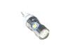 Led λάμπα T10 με 5 led 3030 και προτζέκτορα - 1τμχ.