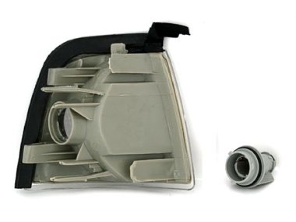 Πίσω φλας δίπλα στο φανάρι Audi 80 (1986-1991)- χρωμίου - σετ 2τμχ.
