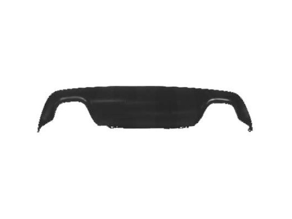 Diffuser για πίσω προφυλακτήρα M pack BMW E60 sedan / combi (2003-2010) - διπλό