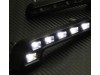 Universal led φώτα με 6 led - 2τμχ.