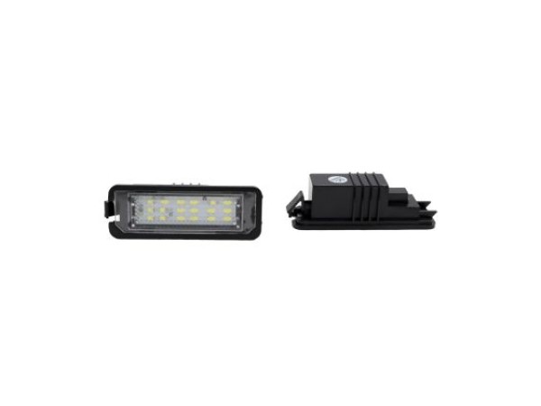Πλαφονιέρα πίσω πινακίδας για Vw Golf 4,5,6,7 / Polo 6R / Passat 3C CC / - 2 τμχ.