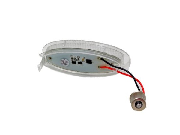 Πλαφονιέρα πίσω πινακίδας για Opel Astra F / Corsa B / Vectra B / Omega, 97x40 mm - 2 τμχ.