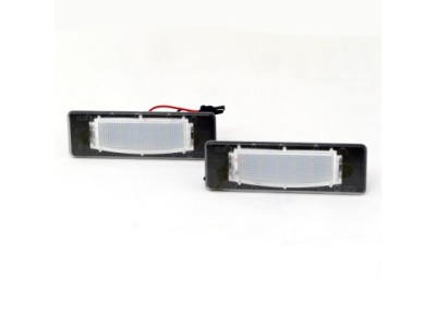 Πλαφονιέρα πίσω πινακίδας για Kia K5 / Optima (2010+) / Sportage (2015+) / Hyundai I40 / Sonata (2013+), 110x36 mm - 2 τμχ.
