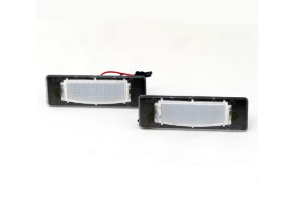 Πλαφονιέρα πίσω πινακίδας για Kia K5 / Optima (2010+) / Sportage (2015+) / Hyundai I40 / Sonata (2013+), 110x36 mm - 2 τμχ.