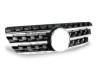 Μάσκα για Mercedes ML W163 (W164 design) (1998-2005) -μαύρη με πλαίσιο χρωμίου