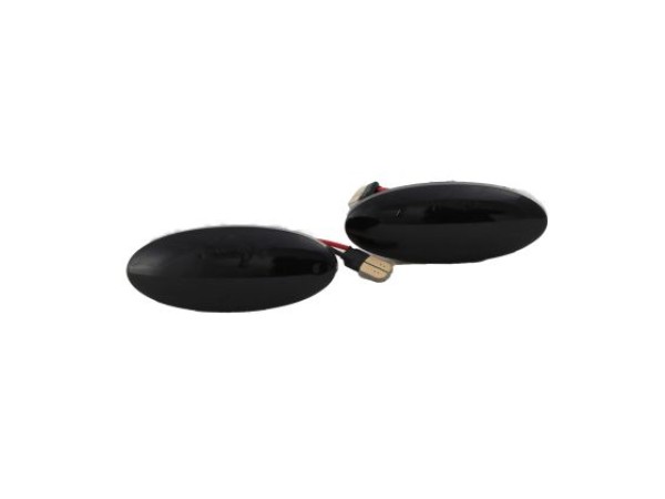 Led φλας για Grand Vitara, Swift, SX4, Jimny / Nissan Juke, Leaf, Micra, Qashqai, Note, X-Trail, Qube / Opel Agila - Dynamic smoke - σετ 2τμχ.