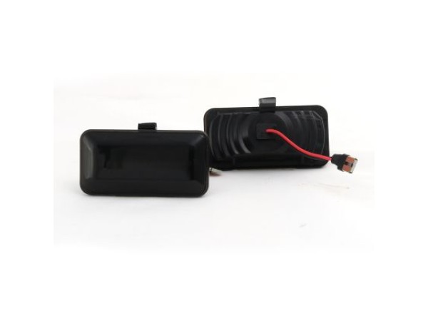 Led φλας φτερού για VW Golf 3 / Vento / Passat B4 (1988-1994) - φιμέ με τρεχούμενο φλας - σετ 2τμχ.