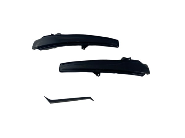Τρεχούμενα led φλας για καθρέφτες για C-Class W205, S-Class W222, W217, E-Class W213 (2013-2016) - φιμέ με τρεχούμενο φλας - σετ 2τμχ.