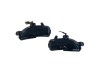 Τρεχούμενα led φλας για καθρέφτες για Skoda Fabia (2014+), Rapid (2012+) / Seat Toledo (2012+) - φιμέ με τρεχούμενο φλας - σετ 2τμχ.