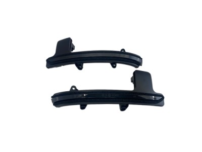 Τρεχούμενα led φλας για καθρέφτες για Mazda CX-5, CX-8, CX-9 (2017+) - φιμέ με τρεχούμενο φλας - σετ 2τμχ.