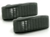Φλας φτερού για Mercedes W124 / W201 / W202 / Smart - μαύρα - σετ 2τμχ.