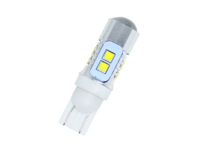 Led λάμπα τύπου Τ10 10W με 10 le 2323 σε 1W Cree και προτζέκτορα - 1τμχ.