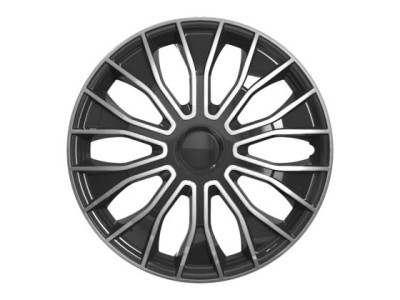 Τάσια αυτοκινήτου WJ-5086-14-DP - 14" ιντσών - Μαύρο / Ασημί - 4 τμχ.