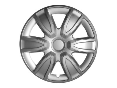 Τάσια αυτοκινήτου WJ-5087-15-A - 15" ιντσών - Ασημί - 4 τμχ.