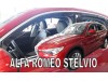 Ανεμοθραύστες Heko για ALFA ROMEO STELVIO (2017+) - 4 τμχ. εμπρός και πίσω
