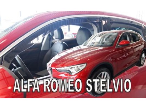 Ανεμοθραύστες Heko για ALFA ROMEO STELVIO (2017+) - 4 τμχ. εμπρός και πίσω