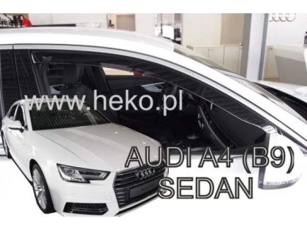 Ανεμοθραύστες Heko για Audi A4 B9 (2016+) sedan - 4 τμχ. εμπρός και πίσω