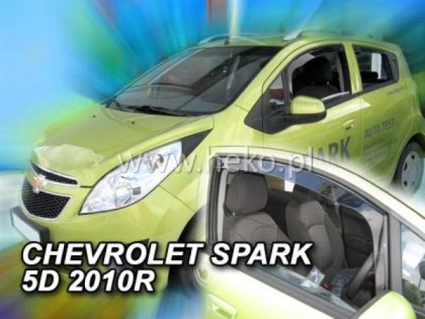 Ανεμοθραύστες Heko για Chevrolet Spark III (2010+) 5 πορτο - 2 τμχ. εμπρός