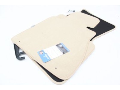 Πατάκια μοκέτα Petex για BMW σειρά 7 E65 Series (2001-2008) - μπεζ - 4τμχ.
