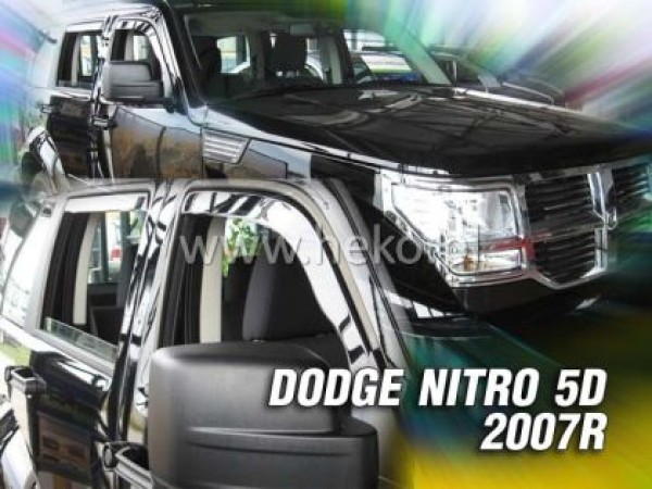 Ανεμοθραύστες Heko για Dodge Nitro (2007+) 5 πορτο - 2 τμχ. εμπρός