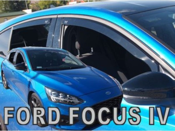 Ανεμοθραύστες Heko για Ford Focus MK4 hatchback (2018+) - 4 τμχ. εμπρός και πίσω
