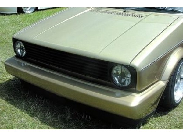 Μάσκα χωρίς σήμα για Vw Golf 1 με 2 φανάρια - μαύρη