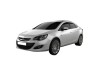 Πατάκι λαστιχένιο για πορτ - μπαγκάζ για Opel Astra J (2012+) Sedan with a mini tyre - Guardliner - 1τμχ.