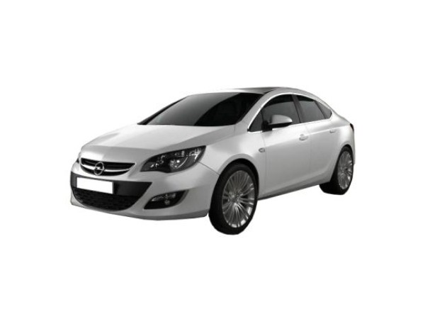 Πατάκι λαστιχένιο για πορτ - μπαγκάζ για Opel Astra J (2012+) Sedan with a mini tyre - Guardliner - 1τμχ.