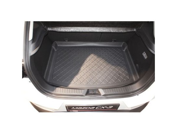 Πατάκι λαστιχένιο για πορτ - μπαγκάζ για Mazda CX 3 SUV 5 door (2015+) for upper (also with subwoofer) and lower (only without subwoofer) position of height adjustable boot floor - Guardliner - 1τμχ.