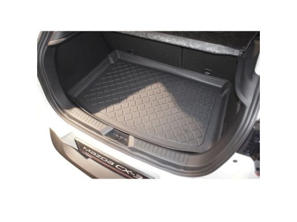 Πατάκι λαστιχένιο για πορτ - μπαγκάζ για Mazda CX 3 SUV 5 door (2015+) for upper (also with subwoofer) and lower (only without subwoofer) position of height adjustable boot floor - Guardliner - 1τμχ.