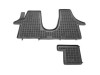 Λαστιχένια πατάκια Rezaw-Plast για VW Transporter T5 multivan (2003+) - τύπου σκαφάκια - 2τμχ.